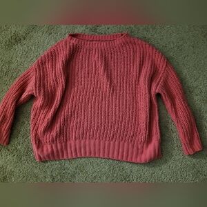 Aerie pink sweater